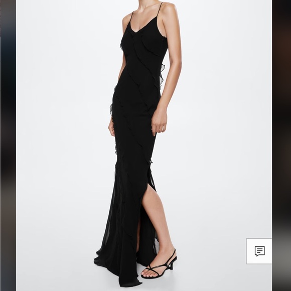 Mongo Chiffon Ruffle Dress - Picture 1 of 10